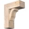 Ekena Millwork Balboa Block Smooth Bracket w/ Offset Brace, Douglas Fir, 7 1/2"W x 18"D x 22"H BKT0806X18X22BOA05SDF - alternate 1